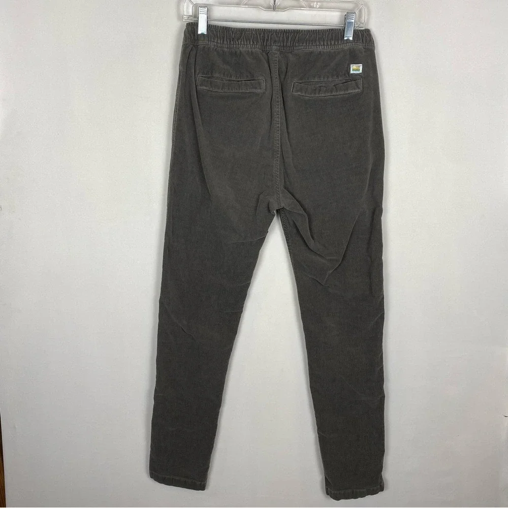 Vuori Optimist Corduroy Cotton Pants Grey Size Small‎